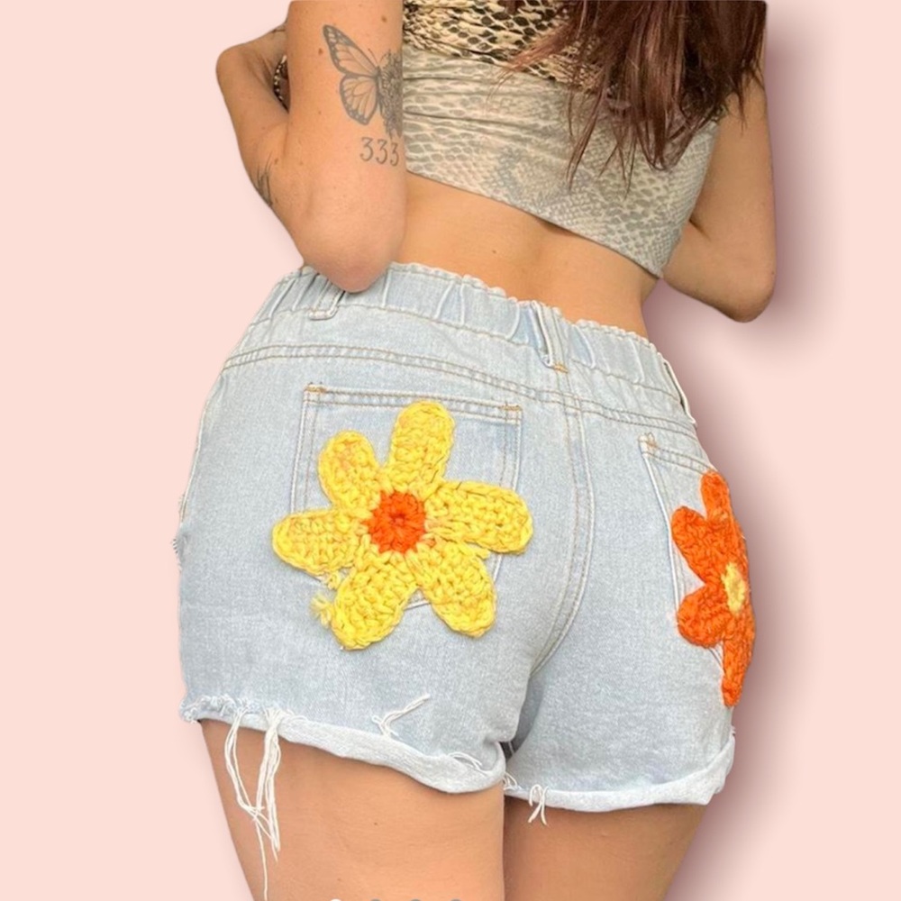 Jean Shorts Vintage Style